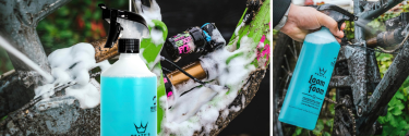 Peaty’s Loam Foam Professional-Grade Bike Cleaner - Biodegradable Foaming Bike Cleaning Spray, Grease & Dirt Removal, Carbon Safe Bicycle Cleaner for MTB, Road, Gravel & E-Bikes, 1 Litre
